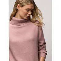 STREET ONE Softer Rollkragenpullover powder pink mel. | 42