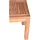 Garden Pleasure BIARO 150 x 35 x 45 cm Braun