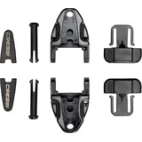 Cressi Mask Buckels Professional Serie Group C Black/Black (2pcs) - Original Schnallen für Tauch und Schnorchelmasken, Schwarz, Einheitsgröße, Unisex