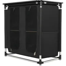 NILS CAMP Campingschrank NC3032 Schwarz