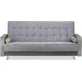 Konsimo Einzelsofa Dozer ¦ grau ¦ Maße (cm): B: 223 H: 94