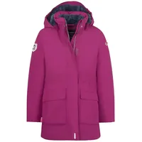 TROLLKIDS Alesund Daunenmantel Pflaume/Navy 140