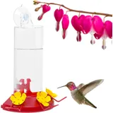 Perky-Pet Kolibri-Futterspender für Kolibri, mit Sitzstangen, 237 ml, für den Außenbereich, Gartendekoration, Kolibri-Futterspender mit 217 cm, schillernde Farbe