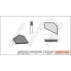 Drive+ Luftfilter  für VOLVO 30741485 DP1110.10.0611