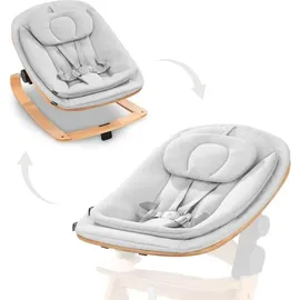 hauck Alpha + grey inkl. Alpha Bouncer 2 in 1 hearts grey