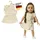 Heless Puppenkleidung 1422 Ecru