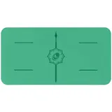 Liforme Yoga Pad – Yogakissen für Knie, Ellbogen und Hände – Yogamatte, umweltfreundlich und rutschfest, mit einem einzigartigen und originellen System von Markierungen zur Ausrichtung, Grün