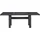 vidaXL Gartentisch 200 x 100 x 74 cm Schwarz