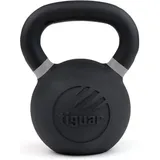 tiguar Kettlebell Gusseisen Kettlebell 36 kg Schwarz