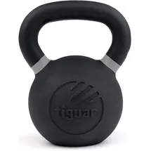 tiguar Kettlebell Gusseisen Kettlebell 36 kg Schwarz