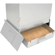 vidaXL Räucherofen mit Kaltrauchgenerator silber
