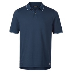 Piqué-Polo-Shirt 1/2-Arm Louis Sayn blau
