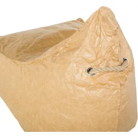 Beliani Sitzsack DROP Goldbraun