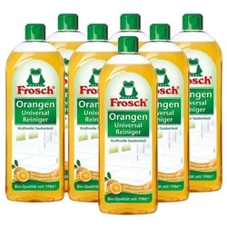 FROSCH 7x Frosch Orangen Universal Reiniger 750 ml Allzweckreiniger