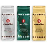 MOCAMBO Kaffeeprobierpaket (3x 250g) Kaffeebohnen  Mocambo 