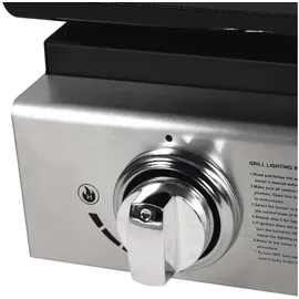 Habitat et Jardin Plancha 3 Brenner 7,5 kW Grau