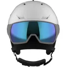 SALOMON Damen Skihelm mit Visier "Icon LT Visor", White/, 56-59