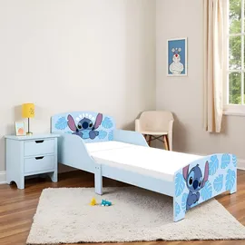 Arditex Kinderbett Lilo & Stitch 70 x 140 cm Holz lackiert blau