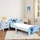 Arditex Kinderbett Lilo & Stitch 70 x 140 cm Holz lackiert blau