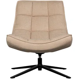 Woood Drehsessel Maudi Webstoff 74 x 84 x 86 cm Beige