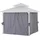 Sunjoy Vorhang für Zedernholz Gazebo 300 cm x 300 cm