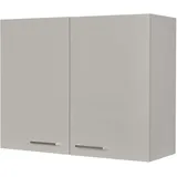 Nobilia Hängeschrank Touch 90 x 37,2 x 72 cm Grau
