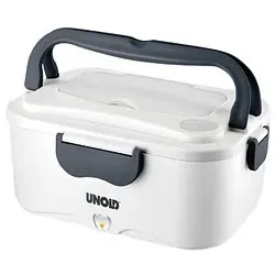 UNOLD Isolier-Speisebehälter Elektrische Lunchbox 58850 weiß/grau