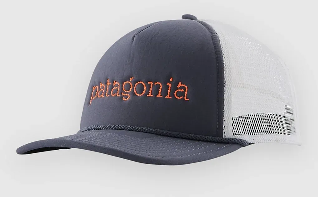 Patagonia Broadcaster Cap strata text / smolder blue Gr. Uni