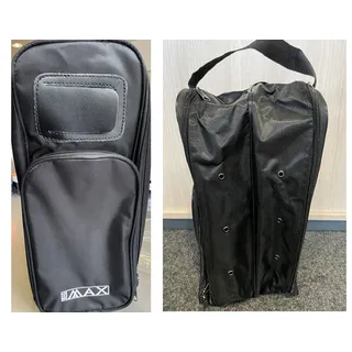 Big MAX Shoe Bag - Golfschuhtasche (Storm/Charcoal/Red)