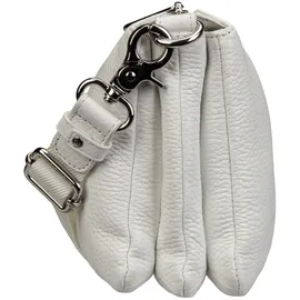 Mandarina Duck Mellow Leather Umhängetasche Weiß