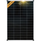 enjoy solar® Monokristallines Solar panel deal für Wohnmobil, Gartenhäuse, Boot (Mono 170W)