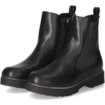 Indigo Schlupfstiefel Schwarz 35