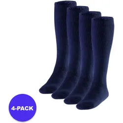 Heatkeeper – Kniestrümpfe Thermo Herren – 4 x Paar – Marineblau 41/46