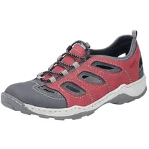 Rieker 08065 Herren Dunkelrot 44