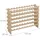 Relaxdays Weinregal 103 x 25 x 73 cm Natur