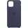 Apple iPhone 11 Pro Silikon Case mitternachtsblau
