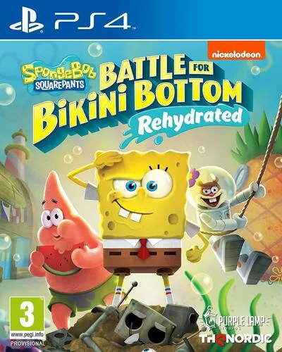 Spongebob Schwammkopf Battle for Bikini Bottom Reh.- PS4 [EU Version]