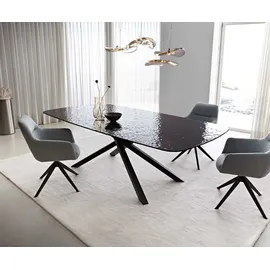DeLife Edge 240 x 76 x 120 cm schwarz