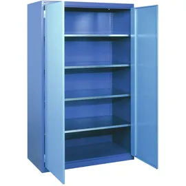 Thur Metall Flügeltürenschrank Metall 1250 x 580 x 1950 mm NCS 4040/NCS 1060 4 Verstellböden