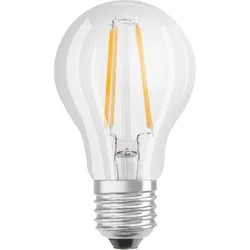 Osram LED Star Classic A 40, 4W = 40W, 470 lm, E27, klar, Warmweiß (2700 K), Birne