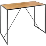 riess-ambiente.de Design Bartisch Slim LINE 120cm Natur schwarz Metallgestell Tresen, Esstisch für Dein Esszimmer, Hausbar