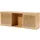 [en.casa] Wandregal Ypäjä 93 x 20 x 33 cm Bambus/beige