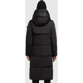 khujo Wintermantel "Luggs", Damen, Gr. S (36), schwarz, Obermaterial: 55% Baumwolle, 45% Polyester. Innenfutter: 100% Nylon.