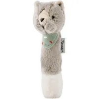 Sterntaler 3312427 Quitschtier Katze Lilly in grau