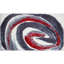 colani 42 60 x 100 cm grau/rot