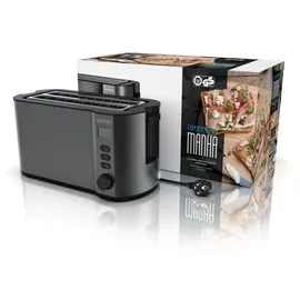 Arendo Toaster Langschlitz schwarz