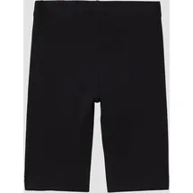 s.Oliver Gerippte Radlerhose mit Elastikbund - schwarz - 146/152