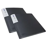 Rapesco RAPESCO® Sichtbuch DIN A4, 100 Hüllen schwarz, 1 St.
