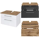 Lomadox - Waschbecken Unterschrank 60 Cm Taree-03 In Matt Weiß