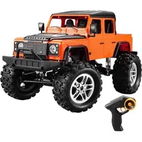 Double Remote-controlled car 1:14 (organge) Land Rover Defender (Pick-up)